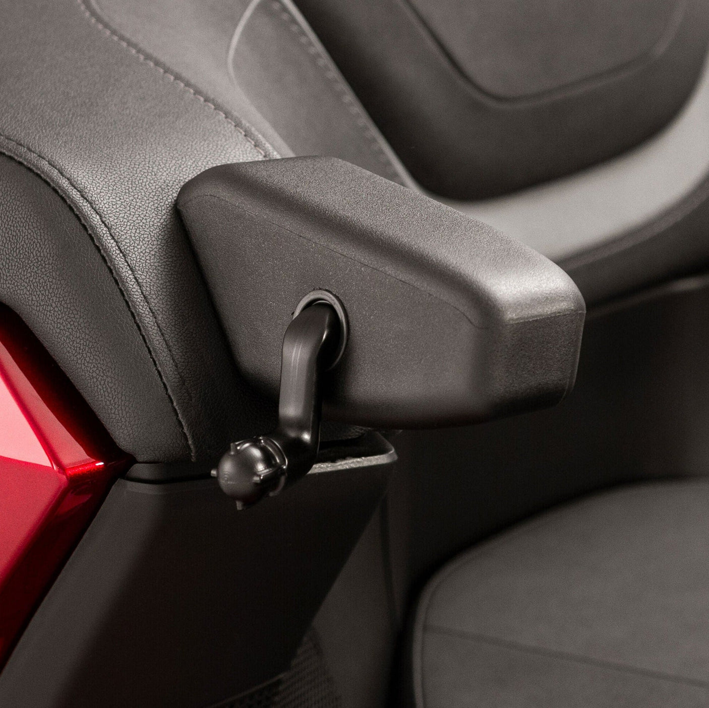 Offset Passenger Armrest Accessory Mount