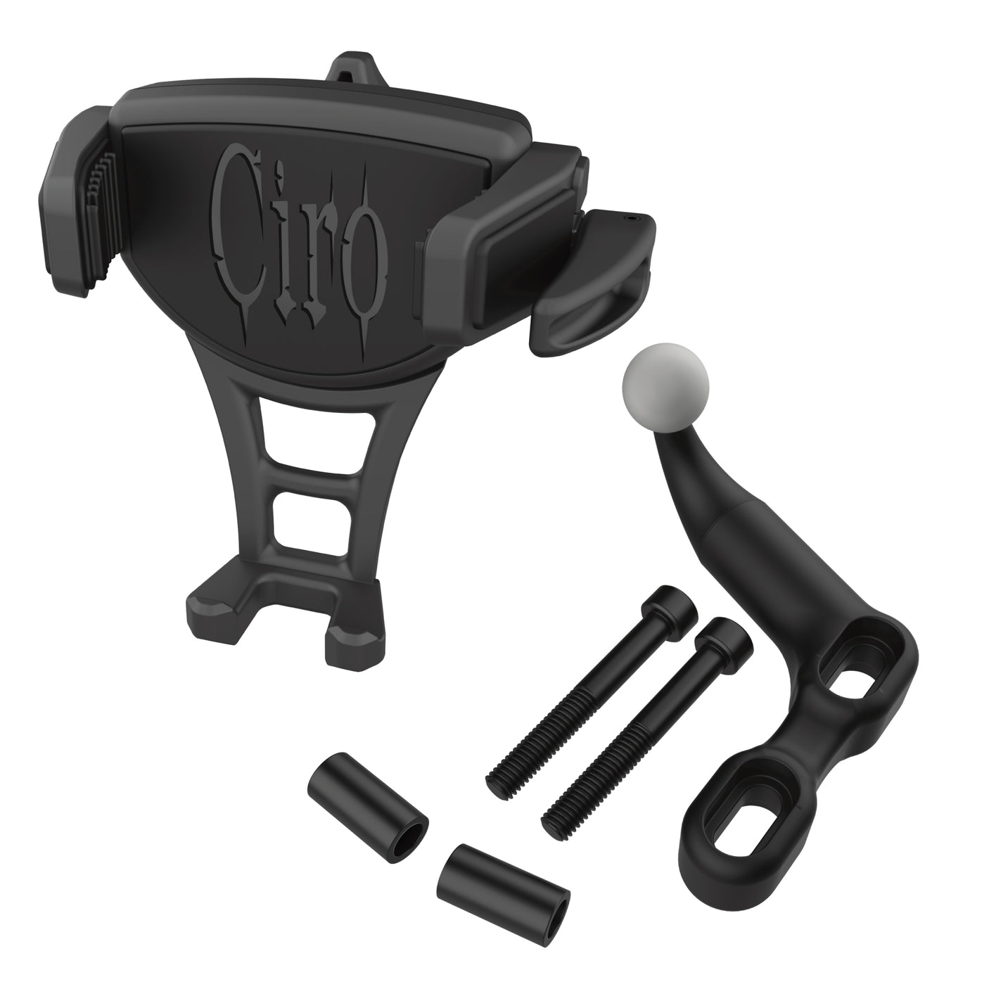 CONSTRICTOR PHONE HOLDER WITH OFFSET PERCH MOUNT