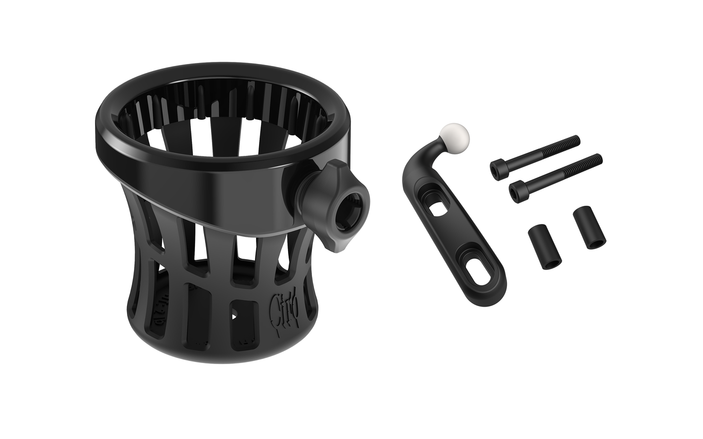 GEN 2 GOLDSTRIKE DRINK HOLDER WITH BLACK PERCH MOUNT