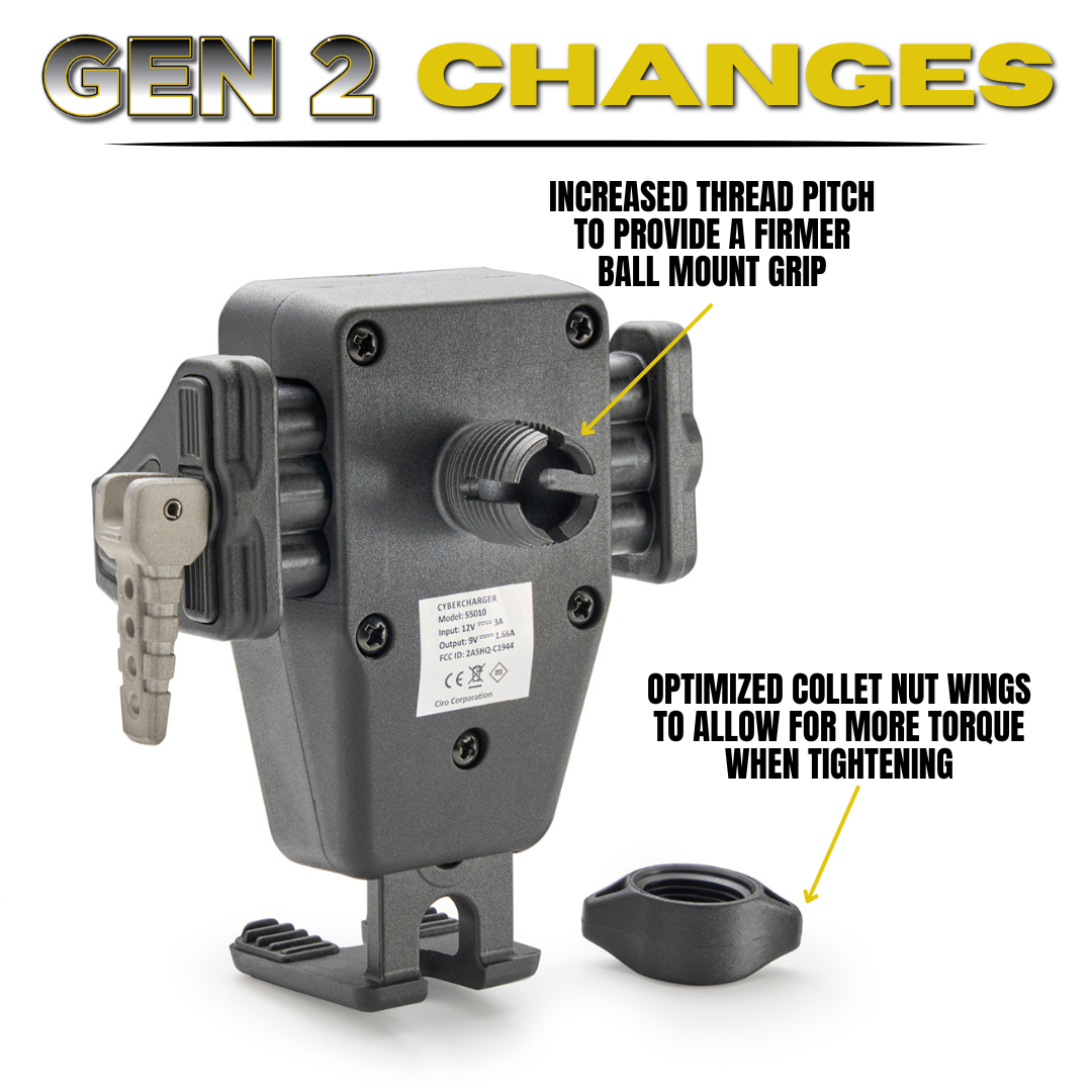 GEN 2 GOLDSTIKE TRIM LINE CYBERCHARGER WITHOUT MOUNT