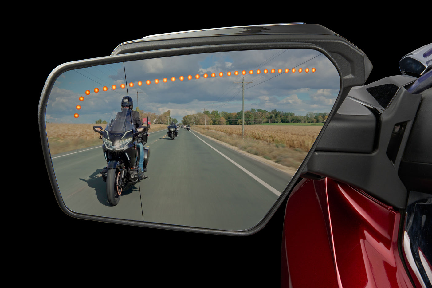 PANOVISTA Extended Convex Mirrors with Sequential Turn Signals