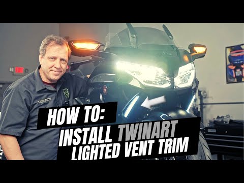 Lighted Vent Trim for Gold Wings by TWINART