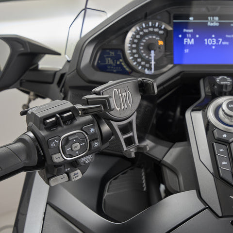 CONSTRICTOR PHONE HOLDER FOR LEFT SIDE DCT MOUNT FOR GOLD WING '18-UP DCT