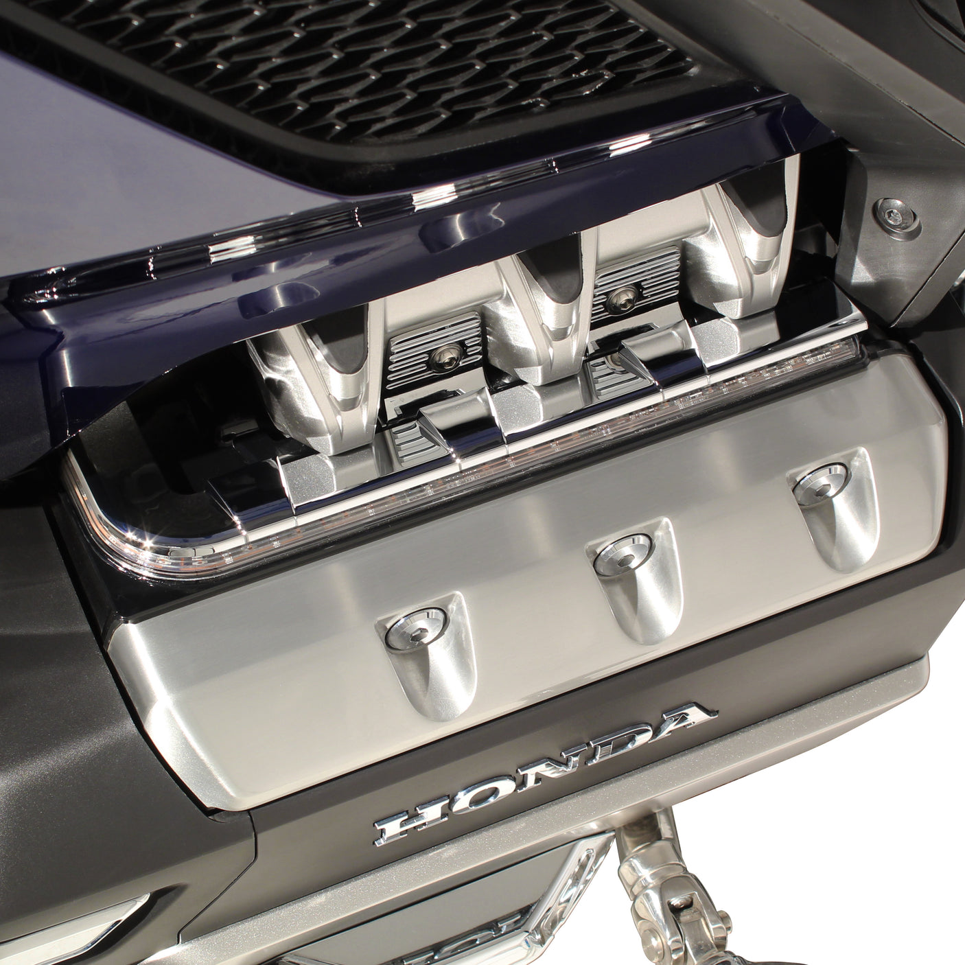 Goldstrike Chrome LED Engine Lighting Panels For Honda Gold Wing