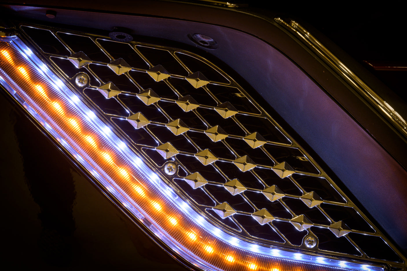 Twinart Radiator Grill Lights for Honda Gold Wing