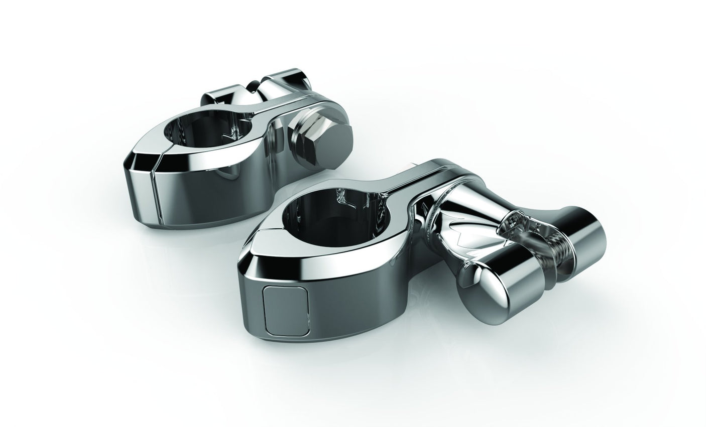 Hingeless Engine Guard Clamps / Highway Peg Mounts