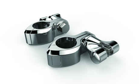 Hingeless Engine Guard Clamps / Highway Peg Mounts