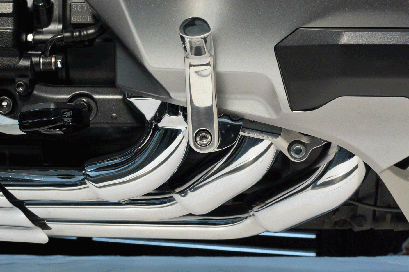 Goldstrike Adjustable Toe Rests / Highway Pegs For Honda Gold Wing