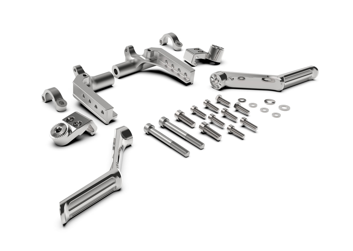 Goldstrike Adjustable Toe Rests / Highway Pegs For Honda Gold Wing