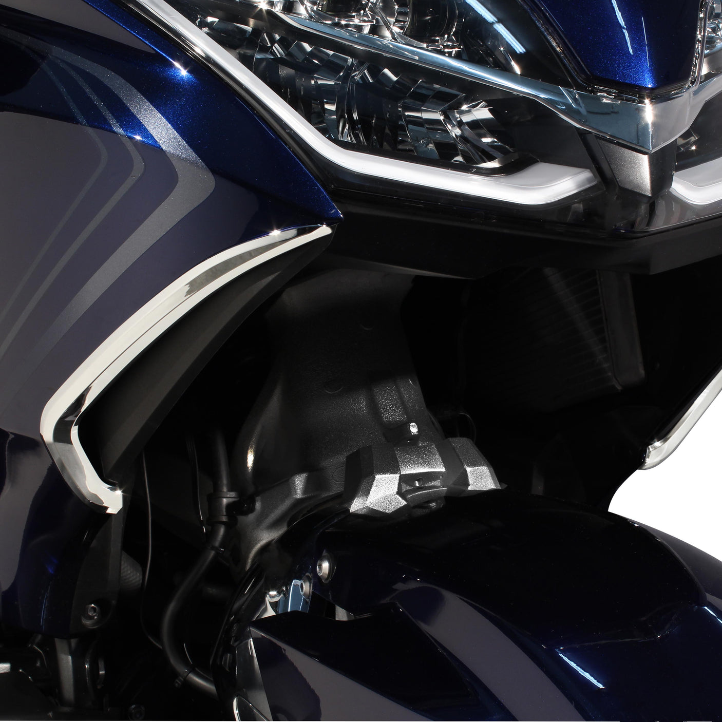 Goldstrike Vertical Radiator Vent Trim For Honda Gold Wing