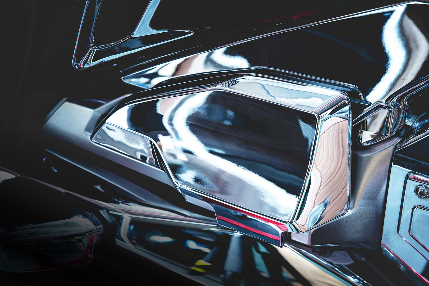 Twinart Chrome Passenger Floorboard Covers For Honda Gold Wing
