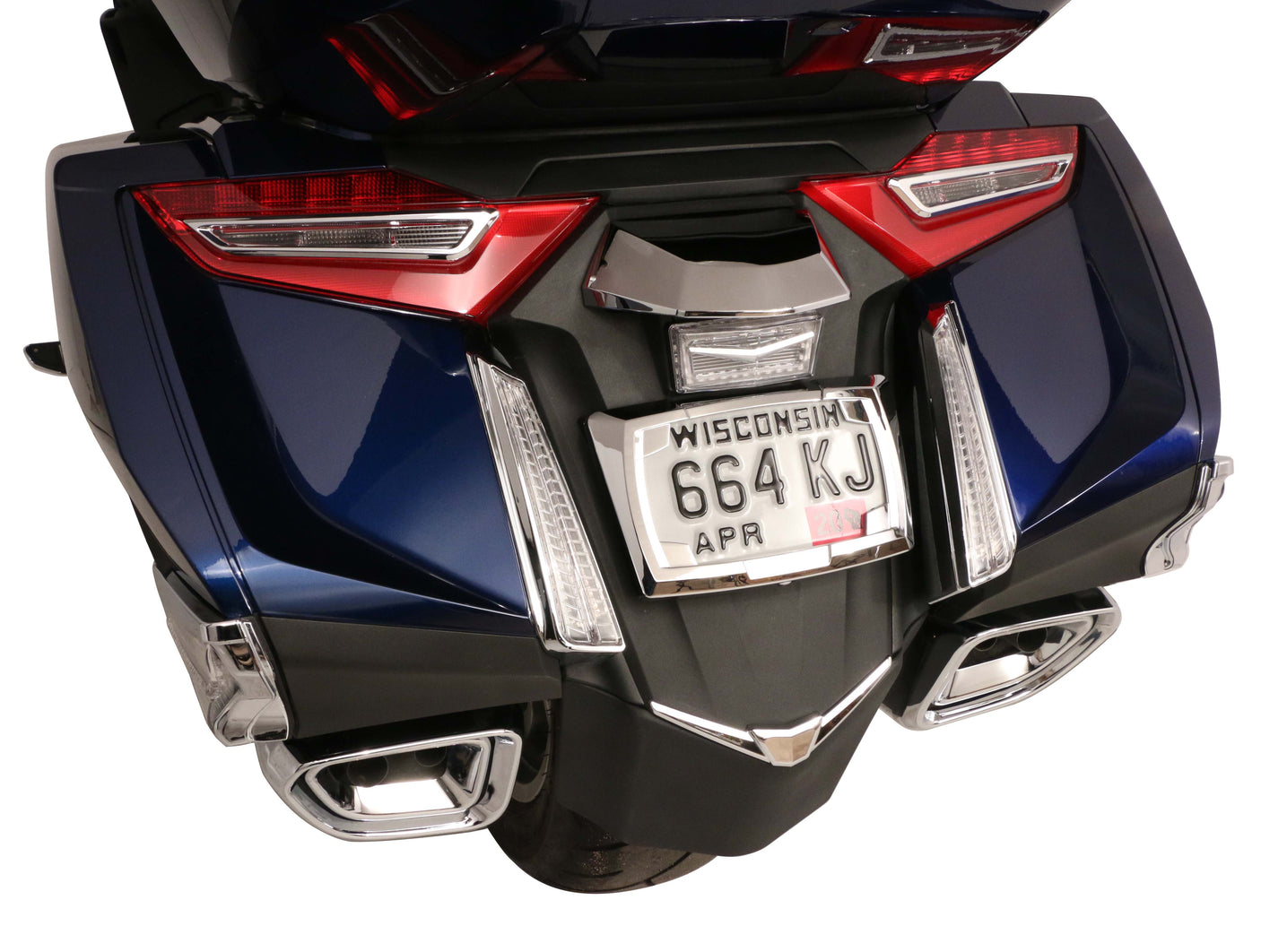 Goldstrike Rear Fender Extension Kit With Fender Filler Strips For Honda Gold Wing