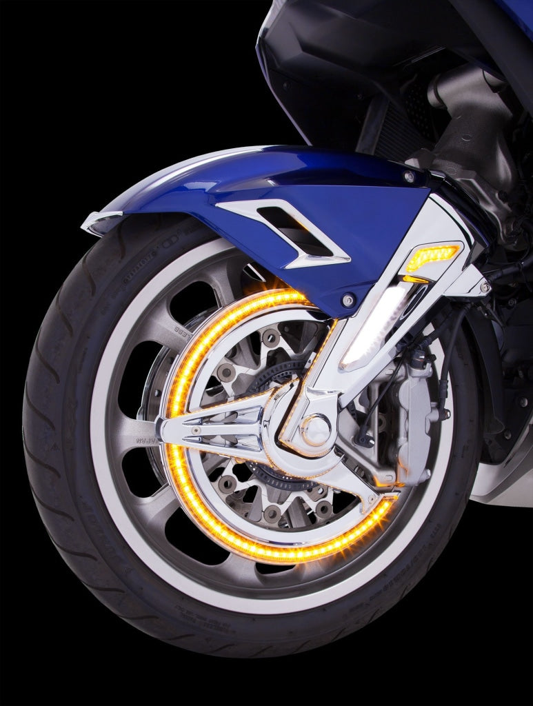 Goldstrike LED Front Rotor Covers For Honda Gold Wing