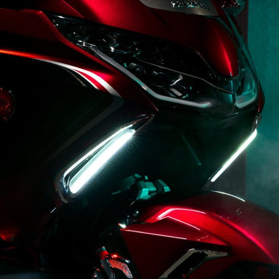 Twinart Lighted Vent Trim Chrome For Honda Gold Wing