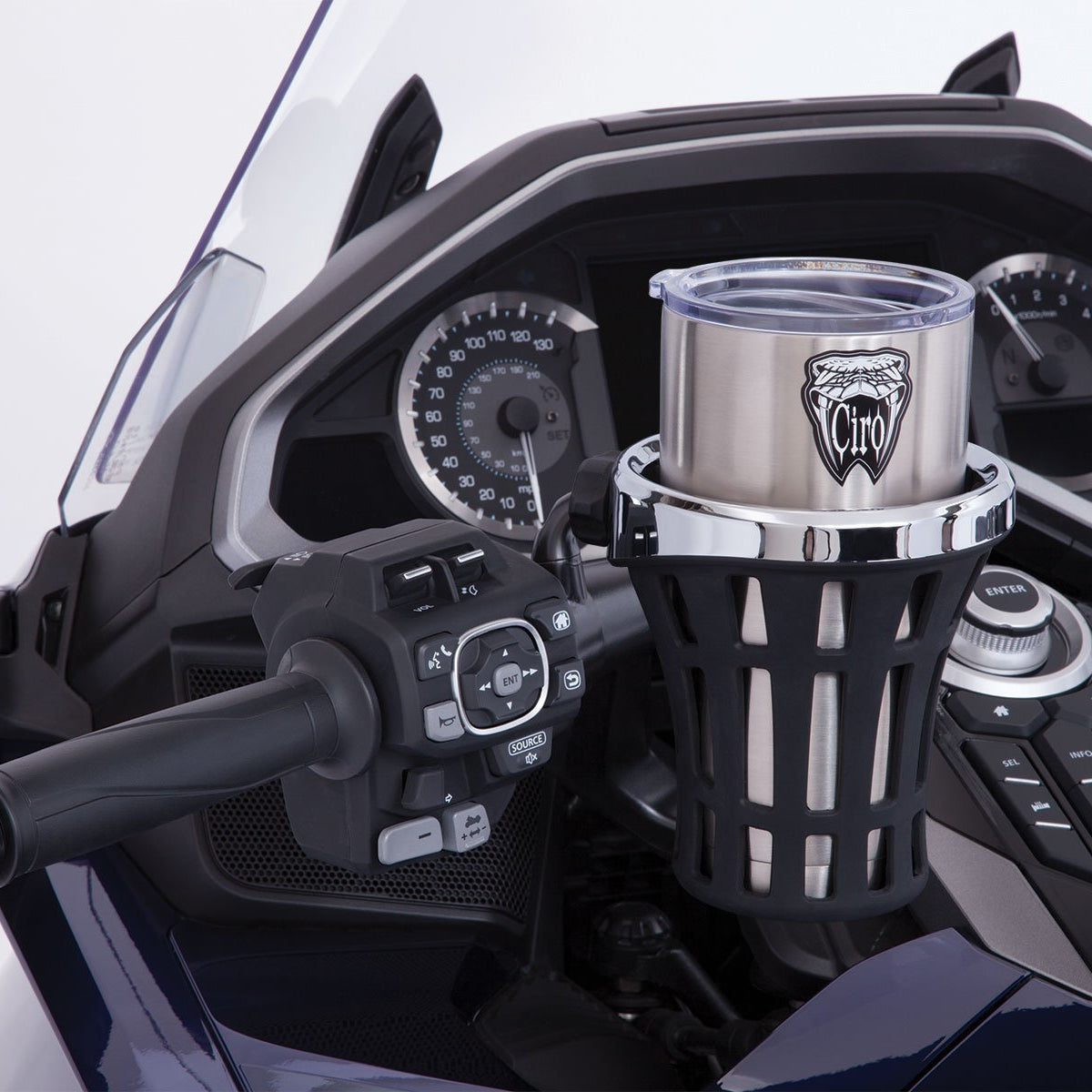 Honda Gold Wing Passenger & Driver Drink Holders Goldstrike