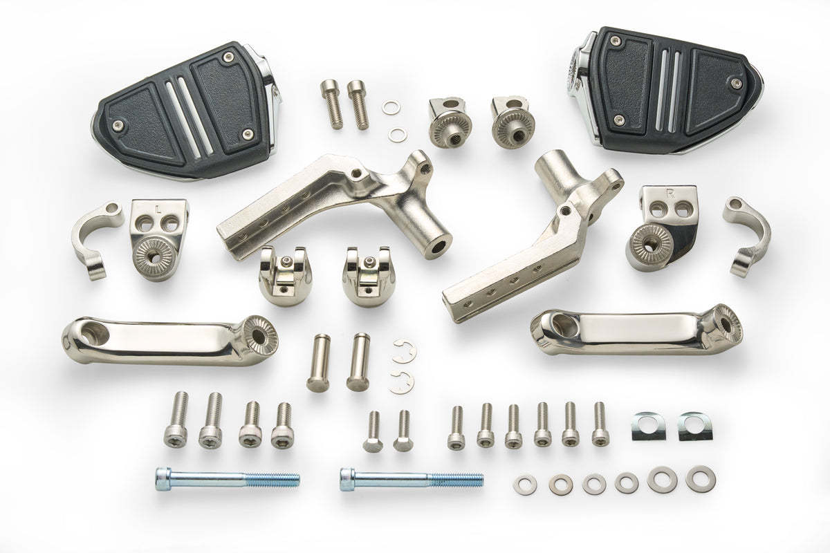 3-Way Adjustable Highway Peg Mounts '18-UP