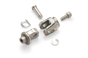 FOOTREST CLEVIS SERVICE KIT for 3-Way Adjustable Highway Pegs