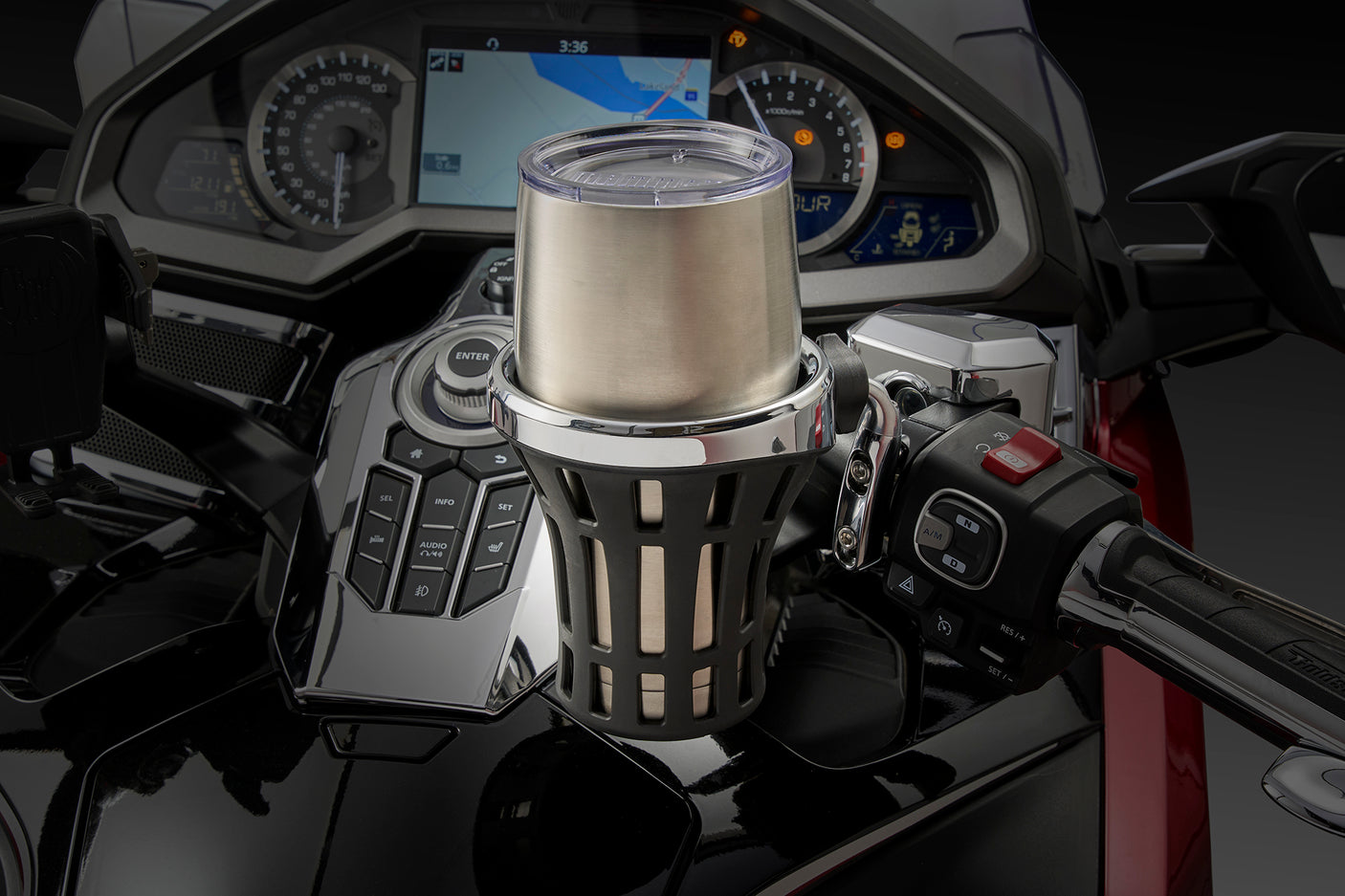 GEN 2 Big Ass® Chrome Drink Holder, Without Mount - COMING SOON