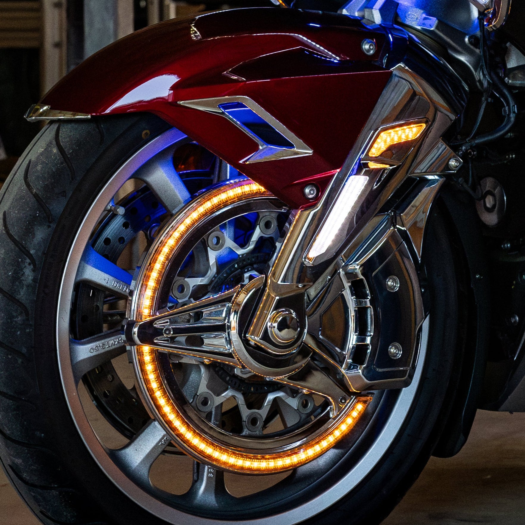 LED Fork Mounted NAV Lights | Goldstrike | Gold Wing