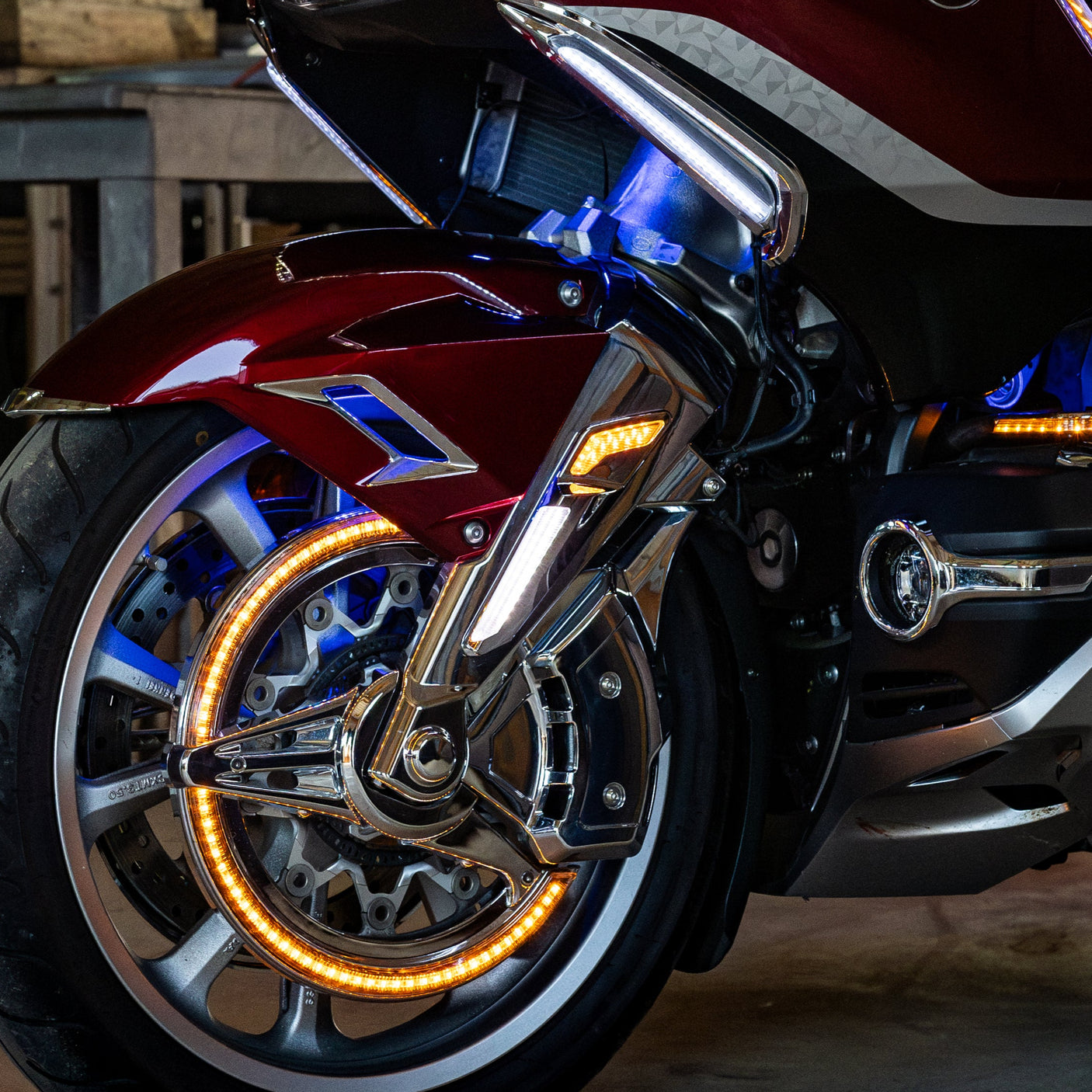 LED Fork Mounted NAV Lights