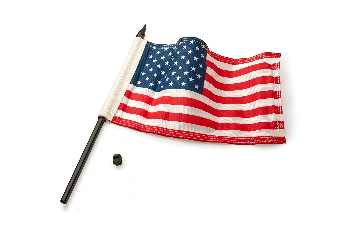 Flag Pole with American Flag