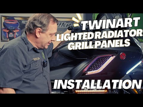LED Lighted Radiator Grill Panels GL1800 by TWINART
