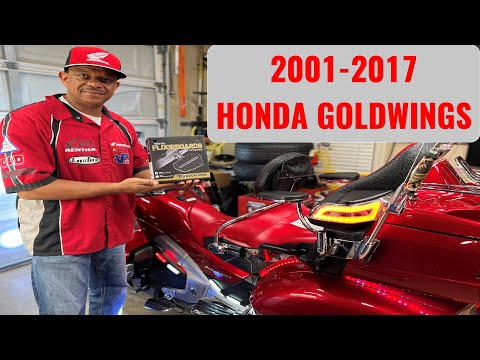 Rider Twin Rail Floorboards | Goldstrike | For Honda Gold Wing