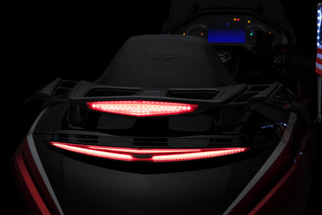 Goldstrike Luggage Rack  with Lightstrike Tail Light for Gold Wing
