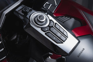 Twinart Chrome Center Switch Panel / Dash Cover For Honda Gold Wing