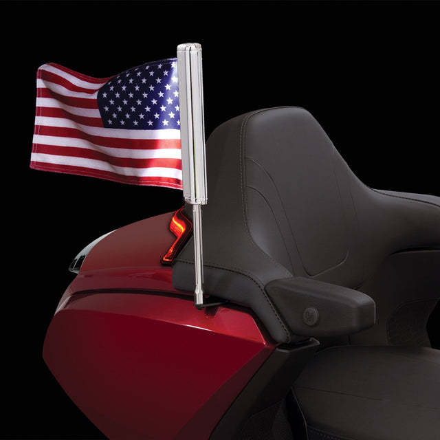 Goldstrike Tour Trunk Flag Pole Mount Kit For Honda Gold Wing