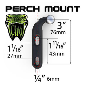 Perch Mount Dimensions