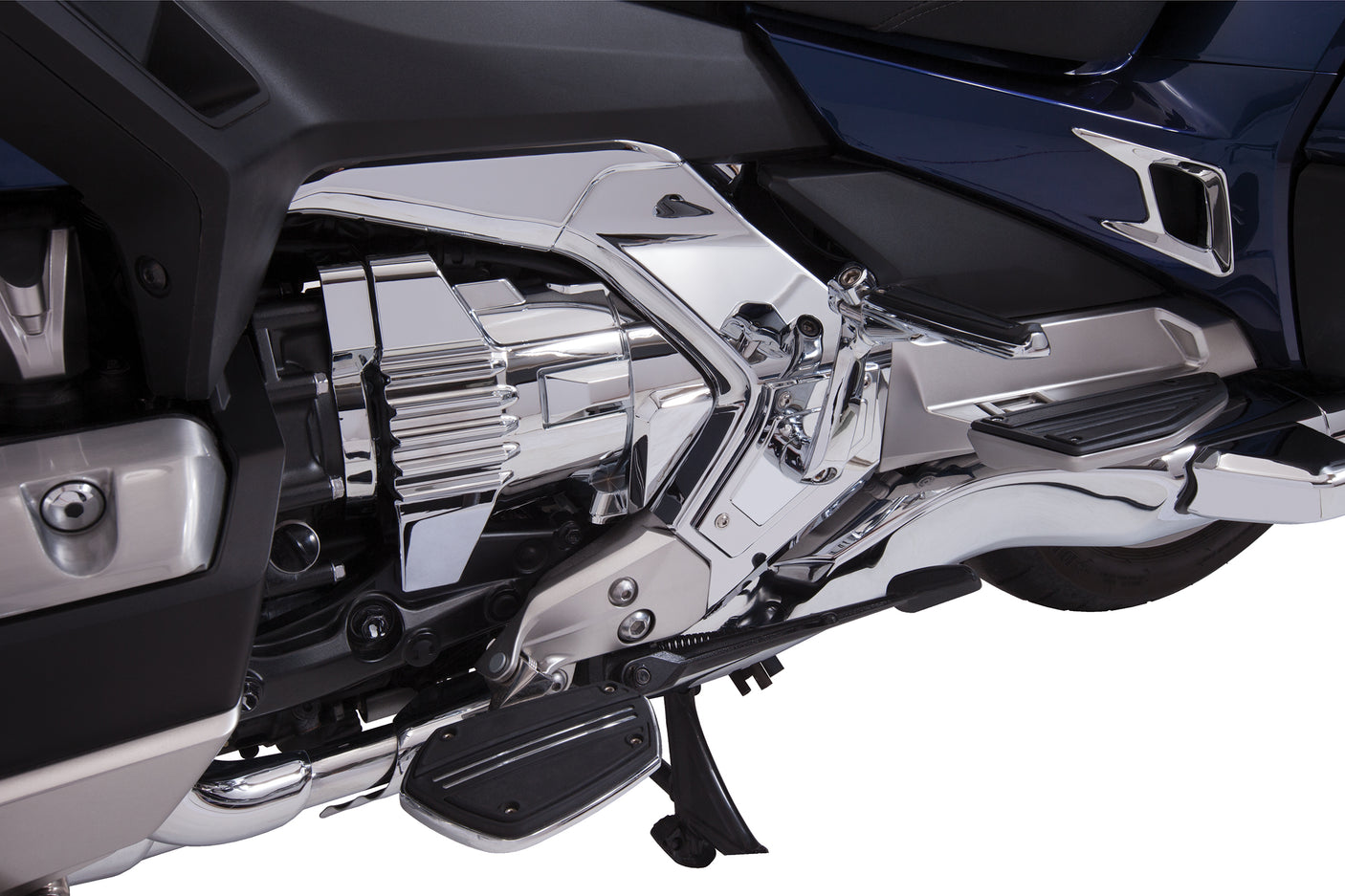 Goldstrike Chrome Engine Cover Set for Honda Gold Wing DCT Models