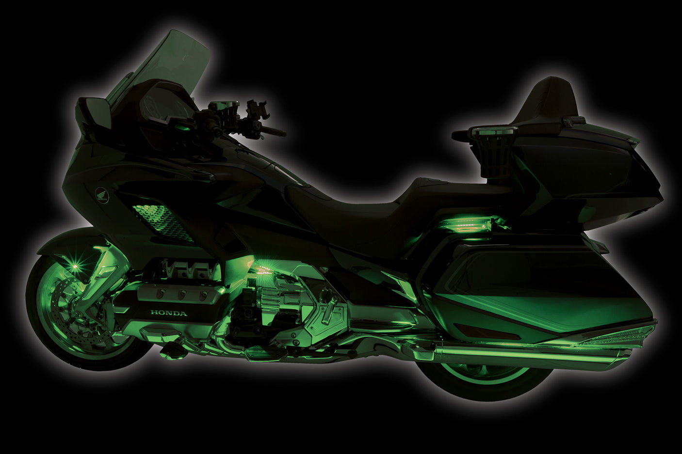 Build Your Own Advanced Million Color LED Motorcycle Lighting Kit